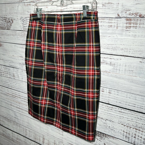 J. Crew Tartan Plaid Pencil Skirt Cotton Sateen
Skirt 6 NWT NEW - Picture 9 of 16